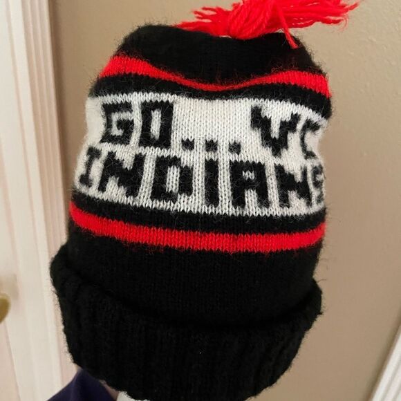 Go VC Indians Vintage Knit Adult Hat - Picture 11 of 15